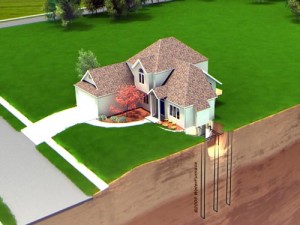 Geothermal Vertical Loop - geothermal heating and cooling installations in Berks, Montgomery and West Chester counties, PA